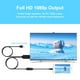 thumbnail image 4 of USB hembra a HDMI compatible macho 1080P HDTV TV Digital AV adaptador cable cable WDOplteas  Para estrenar, 4 of 9