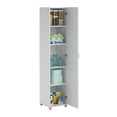 thumbnail image 4 of Kendall 16" Utility Storage Cabinet, White, 4 of 9