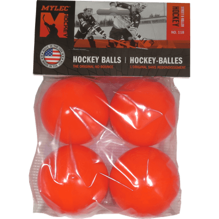 Mylec Orange Street Hockey Balls (Best Street Hockey Ball)