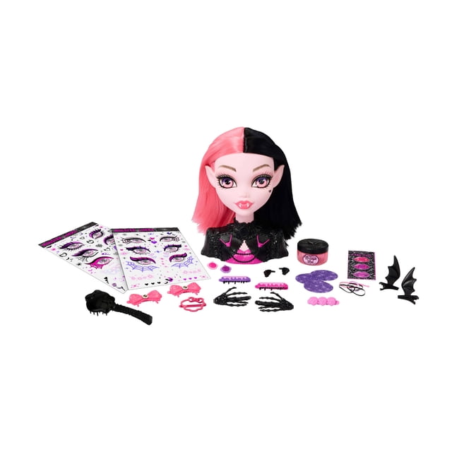 Conjuntos de Juego de Muñecas Mattel Monster High Draculaura Peinados Monstruosos