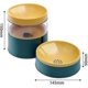 thumbnail image 2 of Dispensador automático de comida para gatos y dispensador automático de agua para gatos, juego 2 en 1, comederos y bebederos para gatos y perros, capacidad de 1l Hy, 2 of 5