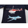 thumbnail image 3 of Little hand Boys Pajamas 100% Cotton Airplane Pjs Toddler 2 Piece Sleepwear Kids Clothes Set Size 2T-7T, 3 of 7
