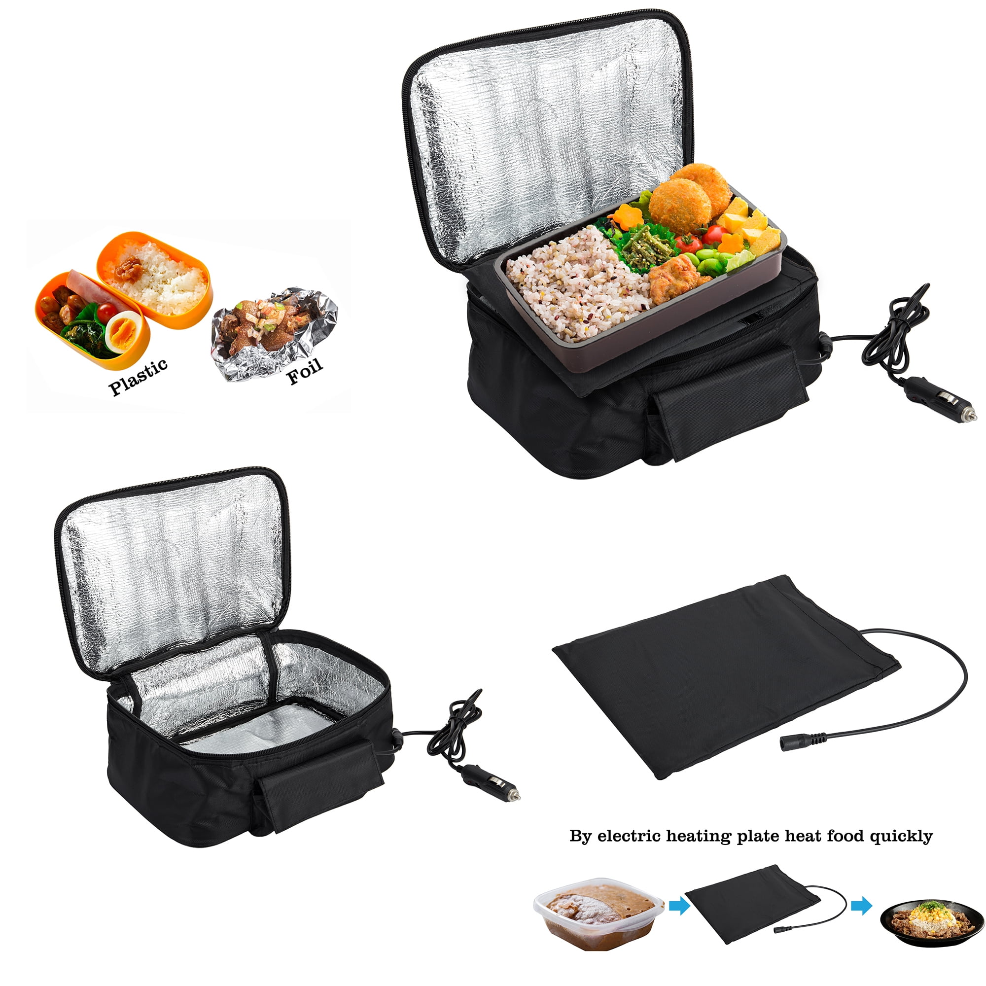 FANNYC Car Food Heating Thermostat Bag Mini Oven Microwave Self Heating