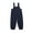 Navy Blue, variant on Toddler Baby Girl Boy Overalls Clothes Simple Style Solid Wide Shoulder Straps Suspender Trousers