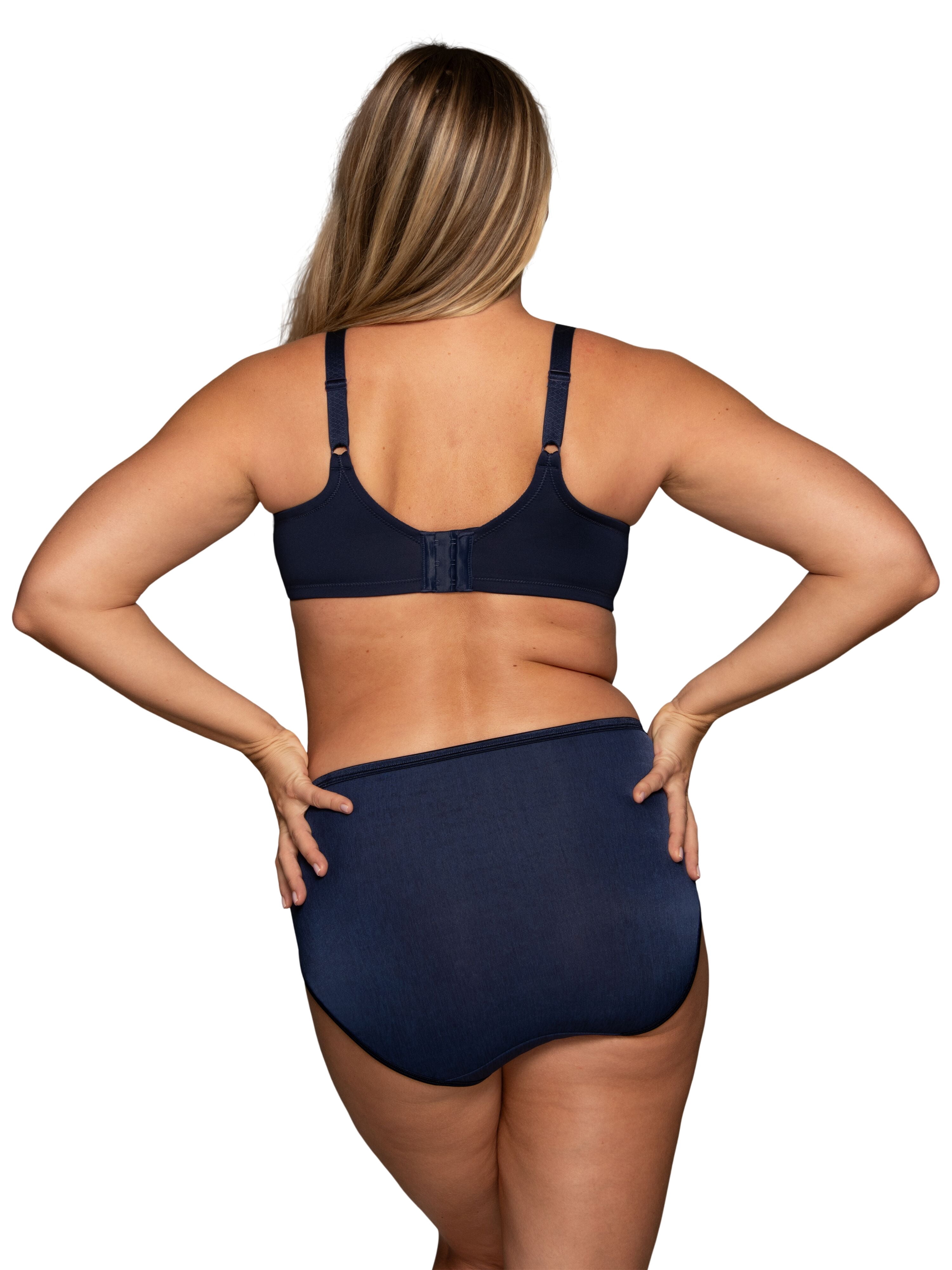 Vanity Fair Lingerie Women's Beauty Back Smoothing Underwire Bra, 4 Way Stretch Fabric, Lightly Lined Cups, Style 76380