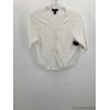 Pre-Owned Jones NY White Size Medium Button Down Cardigan