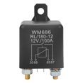 thumbnail image 1 of WM686 100A Relé de arranque de automóvil resistente abierto normal para control de batería ON/OFF RL/180 DC 12V, 1 of 9