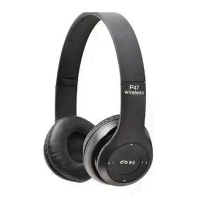 Auriculares Bluetooth P47 multifunción con graves profundos y reducción de ruido, plegables, inalámbricos, deportivos, para viajes en casa.