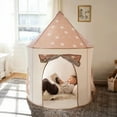 thumbnail image 6 of Tiny Land Toddler Play Tunnel & Ball Pit, Foldable Indoor/Outdoor Playhouse, Adventure Theme, with Carry Bag, 6 of 9