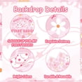 thumbnail image 5 of Cowgirl Happy 1st Birthday Background Girl Pink Western Cowgirl Birthday Party Decorations Daisy Western Cowboy This is my first rodeo photo background props, 5 of 6