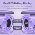thumbnail image 4 of Wireless Earbuds Bluetooth Headphones 48hrs Play Back Sport Earphones with LED Display Over-Ear Buds with Earhooks Built-in Mic Headset for Workout, 4 of 6