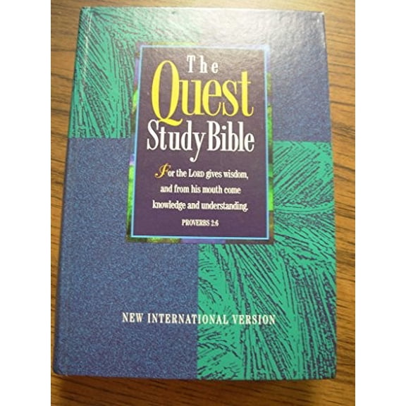 Pre-Owned The Quest Study Bible: New International Version (Hardcover) 0310924111 9780310924111