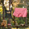thumbnail image 3 of SEANATIVE Colorful Galaxy Star Clothespin Bag Clothes Pin Hanging Bag with Hanging Hook Soft Laundry Clothes Pin Holder Storage Waterproof Clothes Pin Bag, 12 x 14.5 Inch, 3 of 7