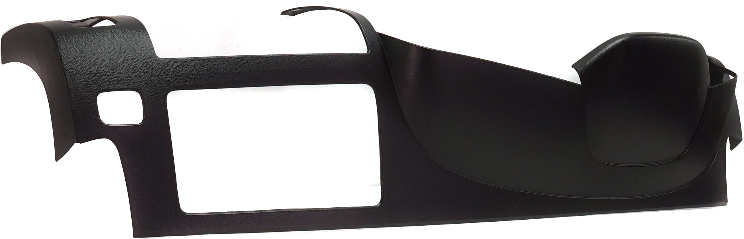 Dash Cover Compatible with 2007-2013 GMC Sierra 1500 Chevrolet Silverado ABS Thermoplastic Black