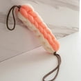thumbnail image 5 of Large Super Soft Shower Back Scrubber | Extra Thick PE Material Back Brush with Hanging Rope | 30x8cm Bath Exfoliator for Deep Cleaning & Rich Lather, 5 of 7
