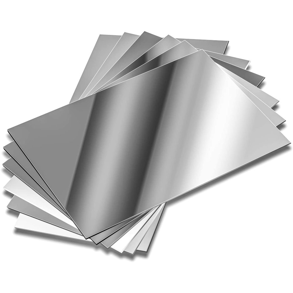 Craft and Party 11.9" x 17.85" Mirror Sheet, Self Adhesive Mirror