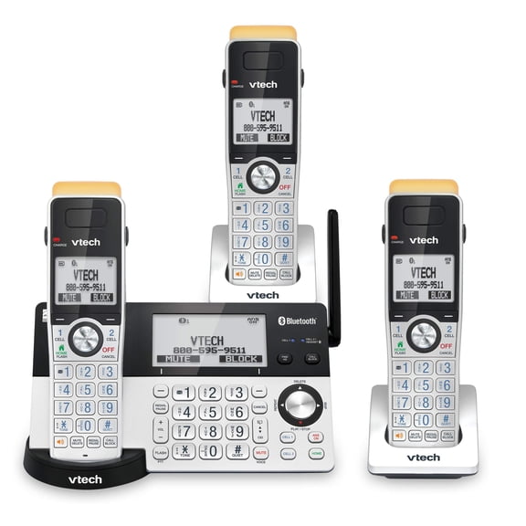 Teléfono inalámbrico VTech IS8151-3 de muy largo alcance con contestador