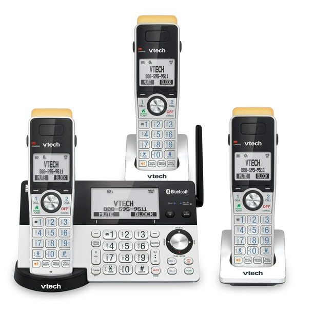 Teléfono inalámbrico VTech IS8151-3 de muy largo alcance con contestador
