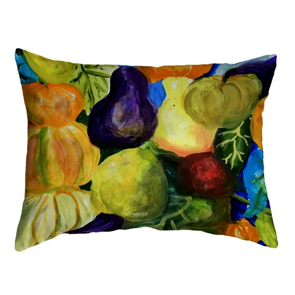 Betsydrake KS1159 11 x 14 in. Gourds II No Cord Pillow - Small