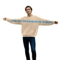 thumbnail image 6 of Unisex 2026 Valentine's Long Sleeve Sweatshirt Printed Graphic Hoodless Pullover Casual Matching Couple Outfit Soft Cozy Daily Wear Tops, 6 of 8