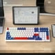 thumbnail image 5 of Teclado para juegos con retroiluminación RGB, teclado USB K98 para jugadores para PC (eje azul y rojo yate), 5 of 7