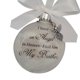 thumbnail image 2 of Bola de decoración Colgante de pluma de plástico Colgante de árbol de Navidad de bola de adorno conmemorativo, Brother Sweethay HA003103-07, 2 of 6