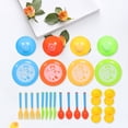 thumbnail image 4 of 24 Pcs Kids Kitchen Accessories And Tea Set For Girls Toddler Play Kitchen Toy Dish Plates Utensils Dinnerware Set Pretend Play Present, 4 of 9