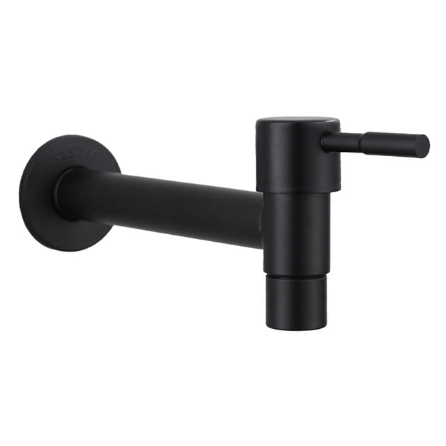 Grifo para lavabo de pared de construcción de latón, diseño de mango ergonómico que garantiza facilidad de uso, perfecto para fregar piscinas y lugares públicos