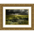 thumbnail image 1 of Schumacher, Nicolas 32x23 Gold Ornate Wood Framed with Double Matting Museum Art Print Titled - summer Weather, 1 of 4