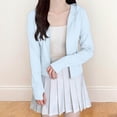 thumbnail image 2 of New Women's Protective Clothing Sports Sun Protective Shirt Summer Ice Silk Sun Protective Shirt Women's Breathable Thin Cardigan Uv Shirts for Women Uv Shirts for Women, 2 of 4
