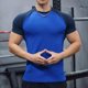 thumbnail image 1 of pstuiky camisetas para hombre, Blusas deportivas informales de verano para hombre, de manga corta, color liso, con cuello en V camisetas de hombre m, 1 of 5