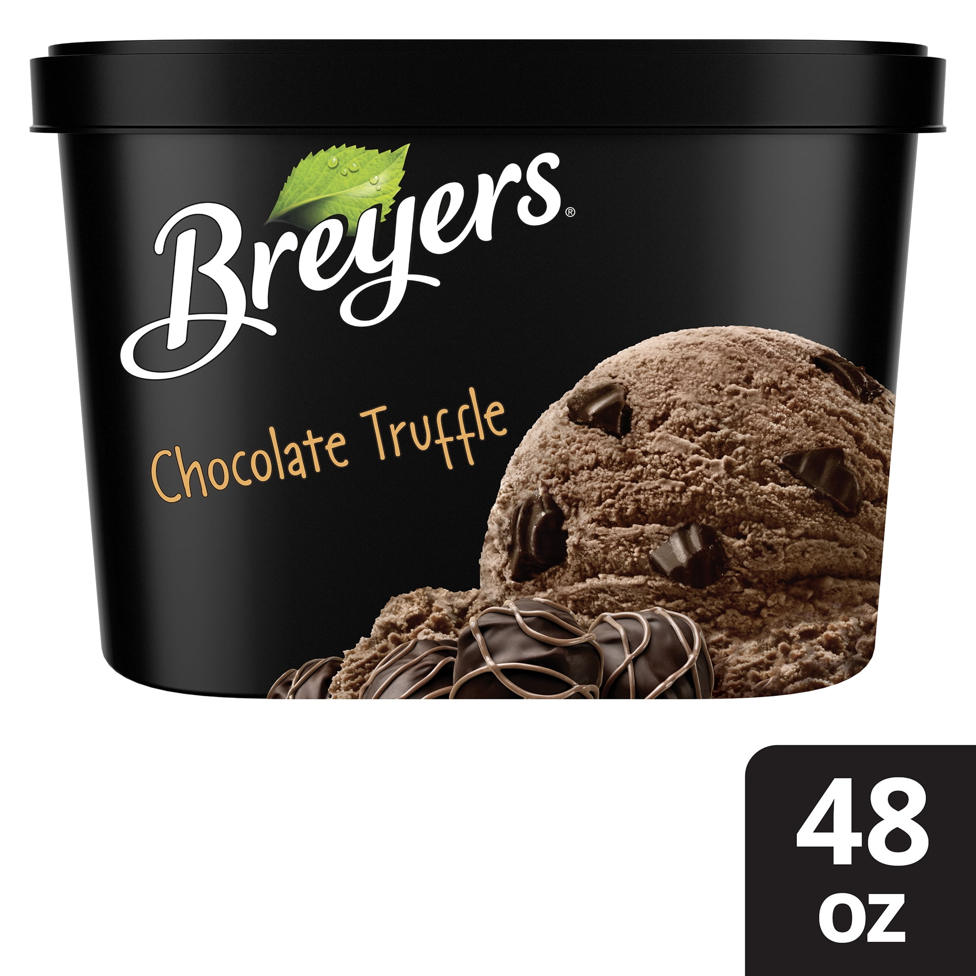 Breyers Original Light Ice Cream Chocolate Truffle 48 oz