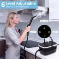 thumbnail image 2 of Yuyongr Steam Cleaner 1500W Handheld Steamer for Cleaning,15s Heat-Up, 1.32 Quarts Tank, Portable Steamer for Home with 15 pcs Accessories for Home for Dirt, Grease, Grout, Tile,Floor, Car, 2 of 11