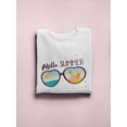 thumbnail image 3 of Heart Shaped Sunglasses, Summer Sweatshirt Women -Image by Shutterstock, Female 5X-Large, 3 of 4