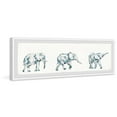 thumbnail image 2 of Marmont Hill Inc. 'Let's Go On an Adventure' Framed Painting Print 30 x 10, 2 of 5