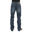 thumbnail image 2 of Stetson Western Denim Mens Bootcut Low Rise Blue 11-004-1014-4067 BU, 2 of 3