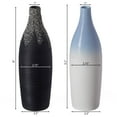 thumbnail image 6 of Modern Decorative Ceramic Table Vase Ripped Design Bottle Shape Flower Holder, 6 of 10
