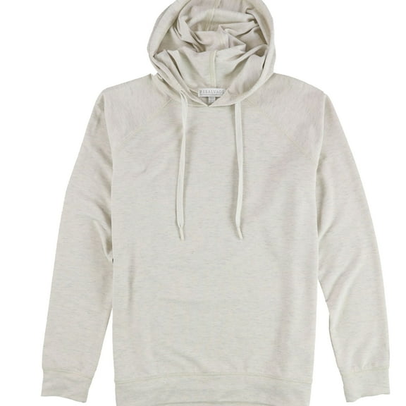 P.J. Salvage Womens Hooded Heathered Pajama Sweatshirt Top, Beige, Small