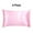 Pink, variant on PiccoCasa 4 Pack Silky Satin Pillowcases, Pillow Case Covers for Hair and Skin King Taupe Stripe