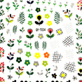 thumbnail image 3 of Con pegatinas adhesivas para decoración de uñas, pegatinas autoadhesivas mixtas para decoración de uñas, paquete de 8, bonitas pegatinas para decoración de uñas Adepaton Álbumes y Estampas, 3 of 5