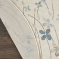 thumbnail image 5 of Nourison Tranquil Floral Ivory 5'3" x ROUND Area Rug, (5 Round), 5 of 8