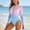 Light Blue, variant on Womens swimsuits Jerdar Long Sleeve Swimsuits for Women Bathing Suit Rash Guard Modest Surf Gradient One Piece Zip Swimwear XL