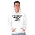 thumbnail image 5 of Do Not Carrot Beet It Vegan Pun Gym Hoodie Sweatshirt Women Men Brisco Brands S, 5 of 6