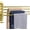 Brushed Gold, variant on Swivel Towel Rack, 19.5" Thicken 304 Stainless Steel 4-Arm Towel Bar, Space Saving Wall Mounted Towel Holder with Hook, Rustproof Swing Out Towel Hanger for Bathroom, Kitchen