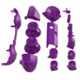 thumbnail image 1 of Handles Accessories Kits,Full Game Controller Set Replacement Buttons Trigger Bumper Full Complete Repair Black, 1 of 7