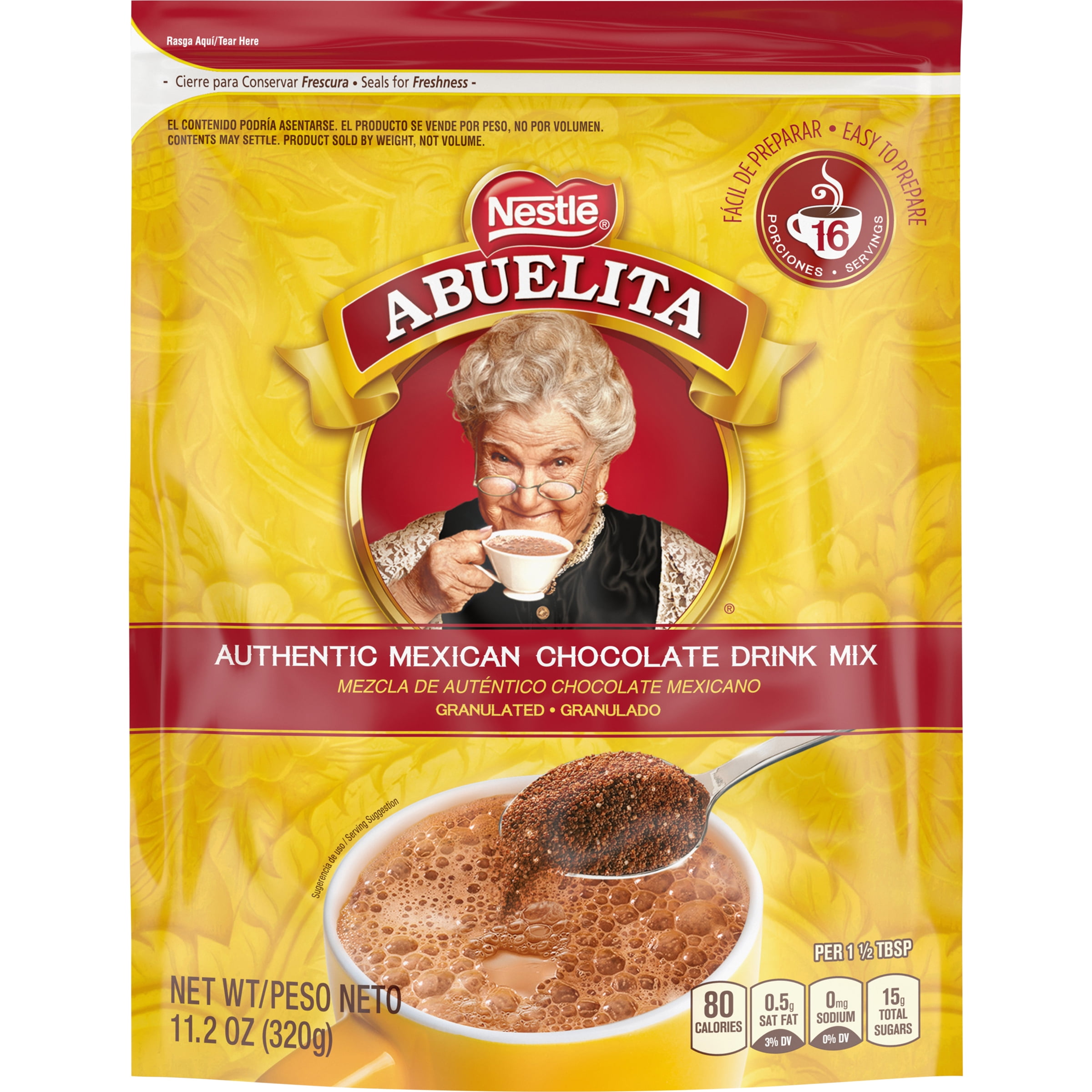 ABUELITA Granulated Mix Chocolate 6x11.2oz(320g)N1 Cans