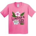 thumbnail image 3 of Inktastic Louisiana Girl Magnolia Flowers and Leaves Youth T-Shirt, 3 of 5