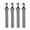 Gray, variant on Zeiwohndc 4pcs Reflective Pendant For Outdoor Activity Night Visibility ABS Material