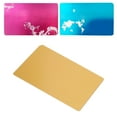 thumbnail image 3 of 50 Sheets Sublimation Business Cards, Heat Transfer Aluminum  Workmanship Business Cards for Promotion Gift Card, 3 of 7