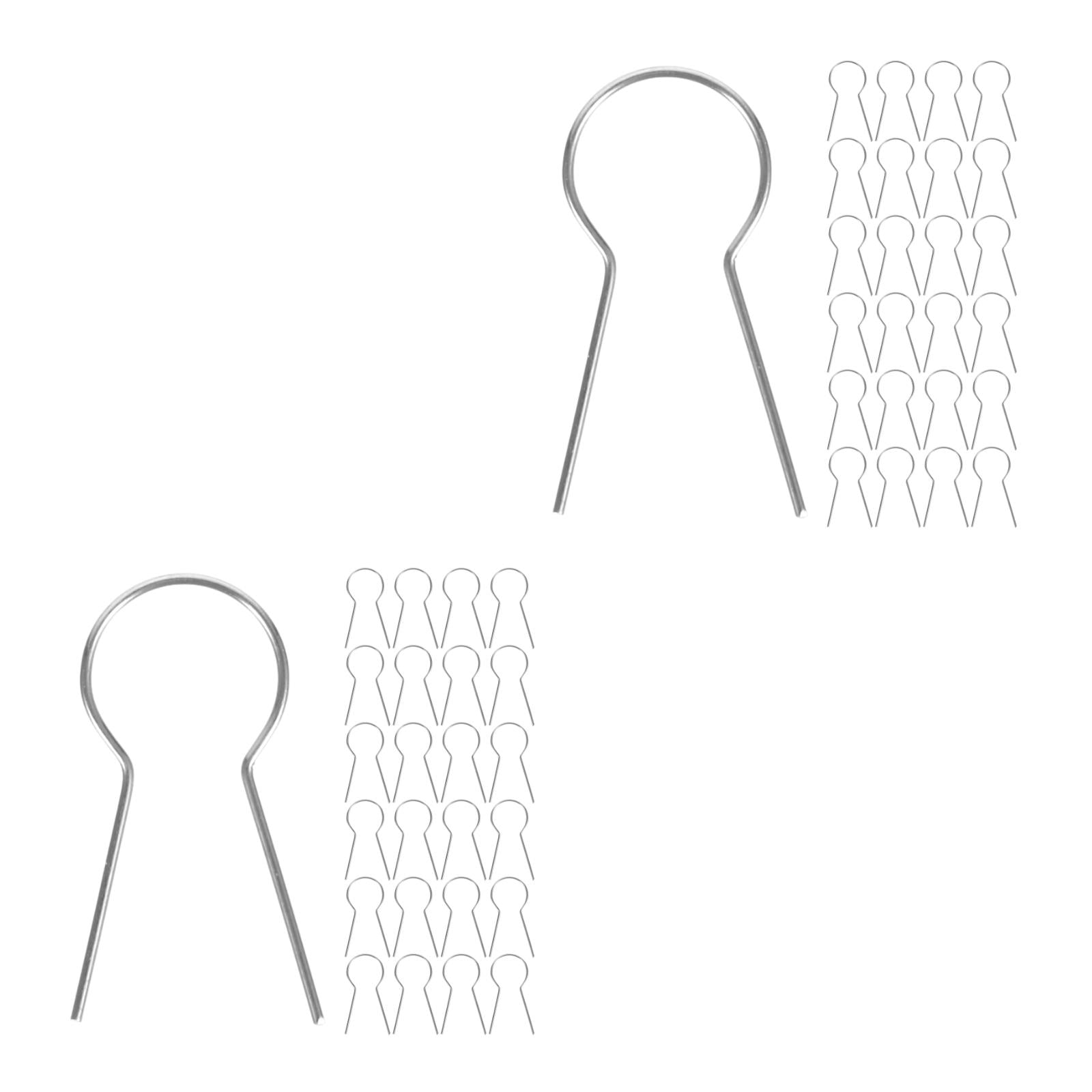 FRCOLOR 200 pcs  R-Type Burn Needles for Pottery  High-Temperature Kiln Accessories  Hanging Kiln Needle Ceramic Jewelry Hanging Burning Pin Hanging Burning Tool